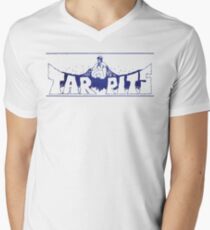 Teergruben T-Shirt mit V-Ausschnitt