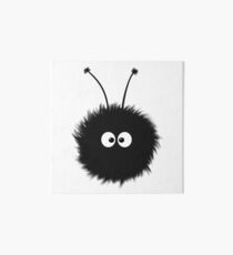 White Cute Dazzled Bug Art Board