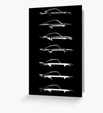 From classic to modern Greeting Card