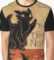 Le Dragon Noir Graphic T-Shirt