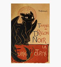 Le Dragon Noir Fotodruck