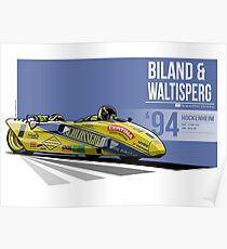 Rolf Biland & Kurt Waltisperg - 1994 Hockenheim Poster