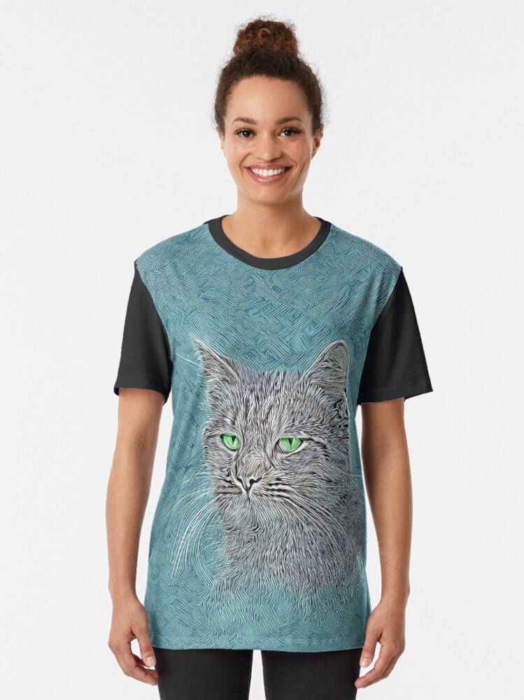 Alternate view of Felis silvestris catus Graphic T-Shirt