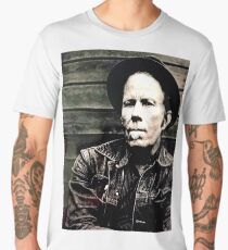 Tom Waits the Later Years Men's Premium T-Shirt