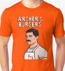 ARCHER'S BURGERS Slim Fit T-Shirt