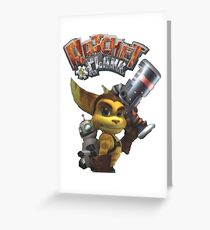 Ratchet & Clank Greeting Card