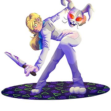 Vanny and Glitchtrap FNAF Art Board Print for Sale by GalaxisArt