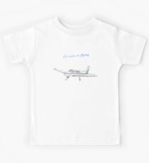 I'd rather be flying Kids Tee