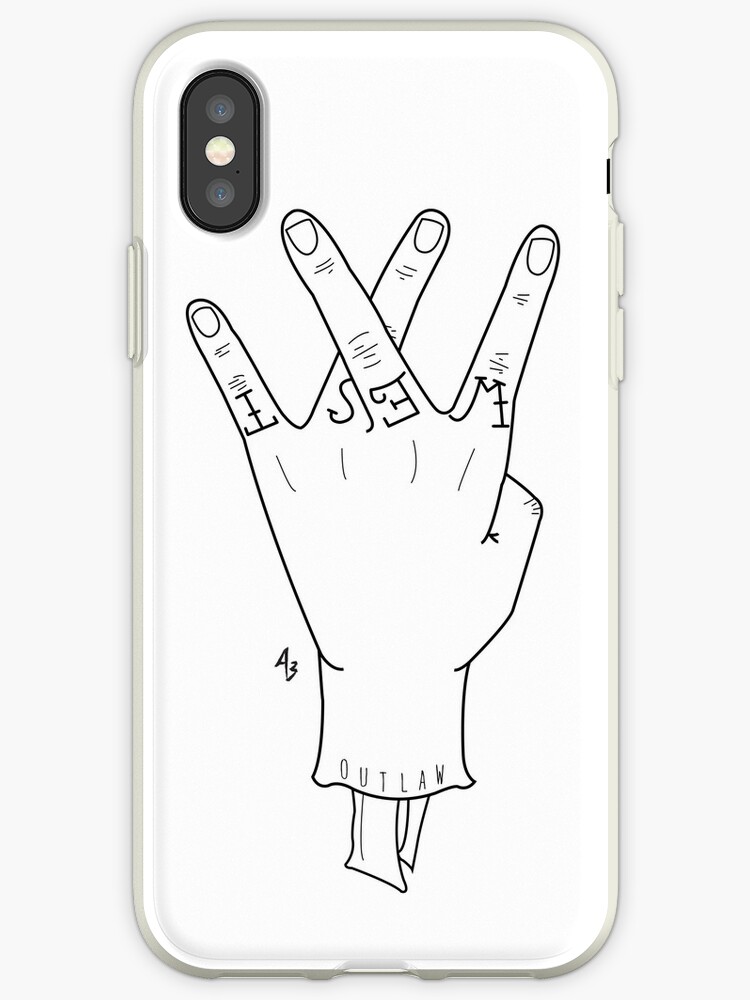 "West Side Hand Sign" iPhone Cases & Covers by Alessandro ...