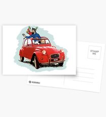 Tintin Postcards