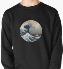 Hokusai wave Pullover