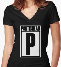Portishead Women's Fitted V-Neck T-Shirt