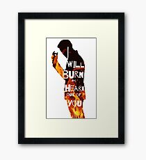 Moriarty Framed Print