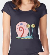 Gary the Snail Women's Fitted Scoop T-Shirt