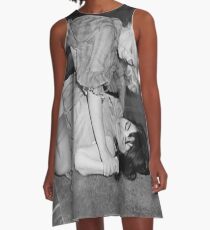 RETRO CATFIGHT A-Line Dress