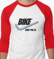 BIKE - Just Fix It Men's Baseball Âľ T-Shirt