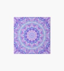 Purple Flower Mandala Art Board