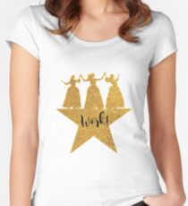 Schau, wo du bist. Schau dir an, wo du angefangen hast. Die Tatsache, dass du lebst, ist ein Wunder. Bleib einfach am Leben, das wäre genug. Tailliertes Rundhals-Shirt