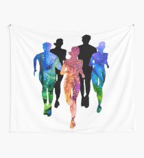 Just Run Wall Tapestry