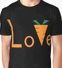 Love carrot Graphic T-Shirt