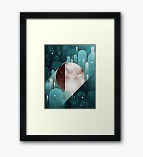 Fly me to the Moon Framed Print