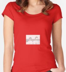 An Elegant Couple Fitted Scoop T-Shirt