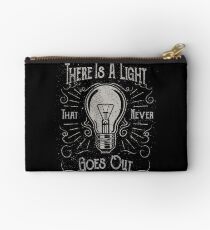 There Is A Light That Never Goes Out (black only) Studio Pouch