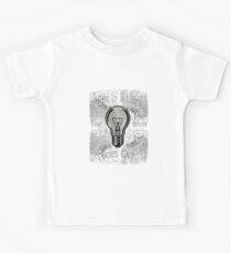 There Is A Light That Never Goes Out (black only) Kids Tee