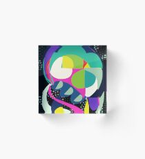 Squid No. 4 - Shapes Acrylic Block