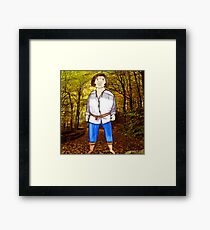 The Princess Bride Fezzik Andre the Giant Illustration by Jayne Kitsch Framed Print