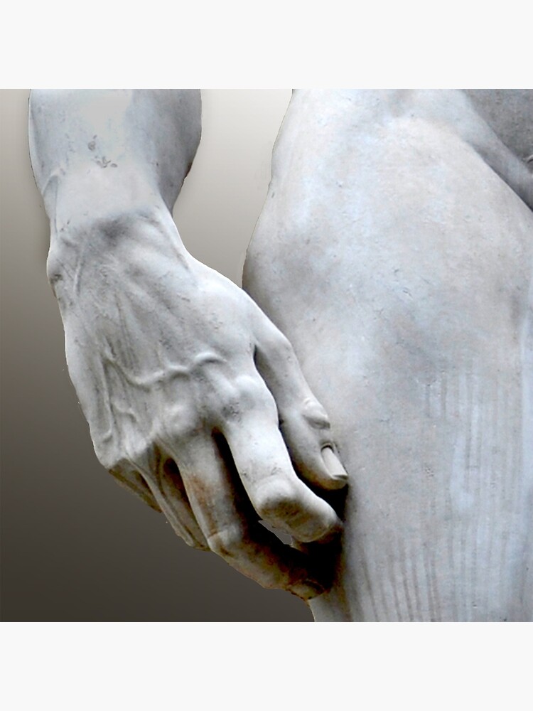 DAVID'S HAND MICHELANGELO DI LODOVICO BUONARROTI SIMONI by tomb42
