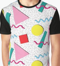 Memphis 80's Pattern Graphic T-Shirt