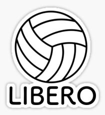 Volleyball Libero Sticker