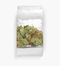 Space Queen Marijuana Duvet Cover