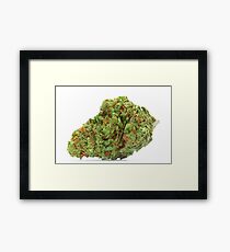 Space Queen Marijuana Framed Print