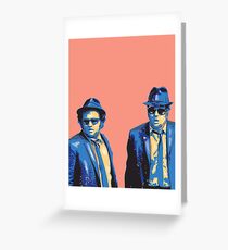 The Blues Brother Grußkarte