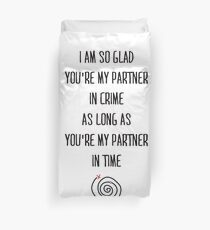 Funda nórdica I am so glad you're my partner in crime as long as you're my partner in time