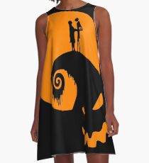 Vestido acampanado La pesadilla antes de Navidad