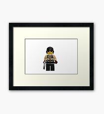 LEGO Traffic Cop Framed Print
