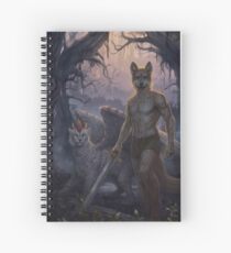 Werewolf Spiral Notebook