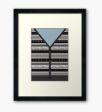 Neville & The Sweater Framed Print