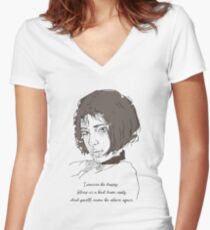 Mathilda Women's Fitted V-Neck T-Shirt