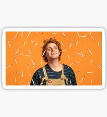 MAC DEMARCO CIGARETTE PRINT Sticker