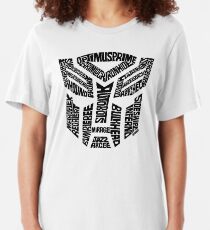 Transformers Autobots Slim Fit T-Shirt
