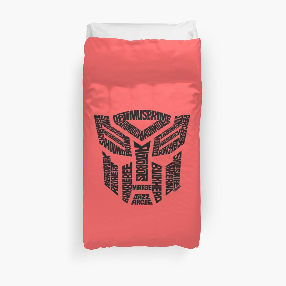 Transformers Autobots Duvet Cover By Seaning Redbubble