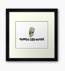 Mommy's Little Wizard Framed Print