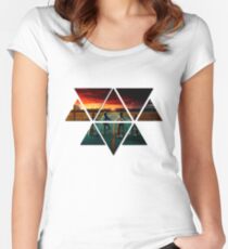 Stranger things Women's Fitted Scoop T-Shirt
