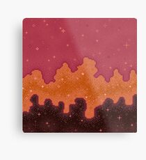 Herbst Starscape Metalldruck