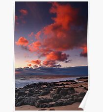 Póster Rocky Sunset