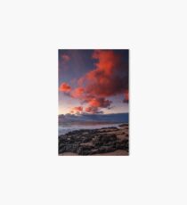 Rocky Sunset Art Board